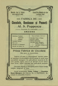 Prima Fabrica de Ciocolată din țară cu electricitate - premiata la Bucuresti (1906) si Londra (1907).jpg